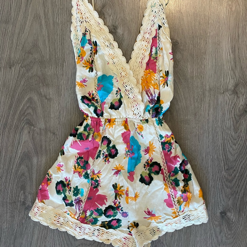 Floral Romper